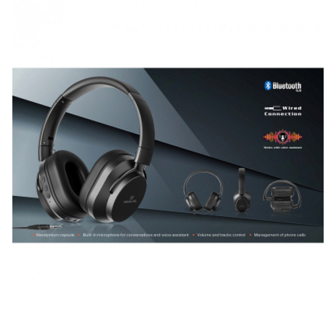 Навушники REAL-EL GD-860 Black