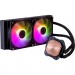 CoolerMaster Система рідинного охолодження CoolerMaster MasterLiquid 240L Core ARGB (MLW-D24M-A18PZ-R1)