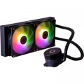 CoolerMaster Система рідинного охолодження CoolerMaster MasterLiquid 240L Core ARGB (MLW-D24M-A18PZ-R1)