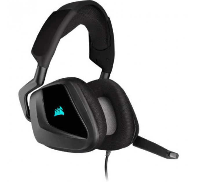 Навушники Corsair Void RGB Elite USB Premium with 7.1 Surround Sound Carbon (CA-9011203-EU)
