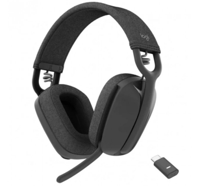Навушники Logitech Zone Vibe for Business Wireless UC Graphite (981-001199)