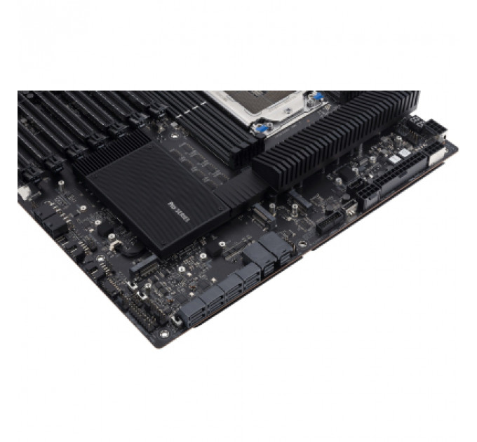Серверна материнська плата ASUS PRO WS WRX80E-SAGE SE WIFI sWRX8 WRX80 8xDDR4 M.2 WiFi BT EATX (90MB1590-M0EAY0)