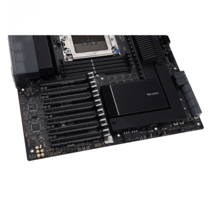 Серверна материнська плата ASUS PRO WS WRX80E-SAGE SE WIFI sWRX8 WRX80 8xDDR4 M.2 WiFi BT EATX (90MB1590-M0EAY0)