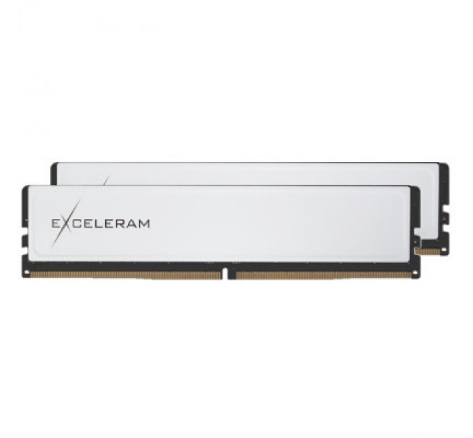 eXceleram Модуль пам'яті для комп'ютера DDR5 32GB (2x16GB) 5600 MHz White Sark eXceleram (EBW50320564040CD)