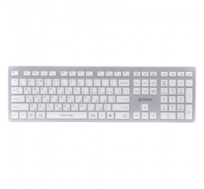 Клавіатура A4Tech FBX50C USB/Bluetooth White (FBX50C White)