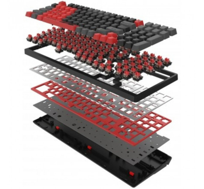 Клавіатура A4Tech Bloody S98 RGB BLMS Red Switch USB Sports Red (Bloody S98 Sports Red)
