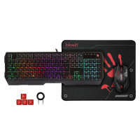 Комплект A4Tech Bloody B1700 USB Black (Bloody B1700 Black)