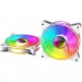 Gamemax Кулер до корпусу Gamemax FN-12Rainbow-Q-Infinity WT