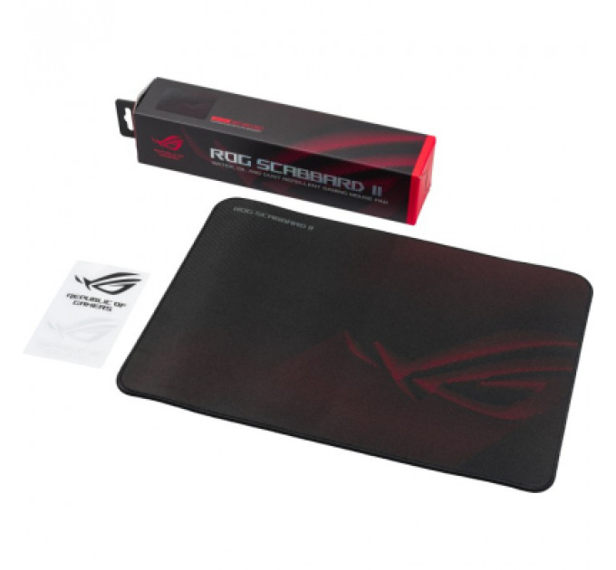 Килимок для мишки ASUS ROG Scabbard II M Black (90MP02H0-BPUA00)