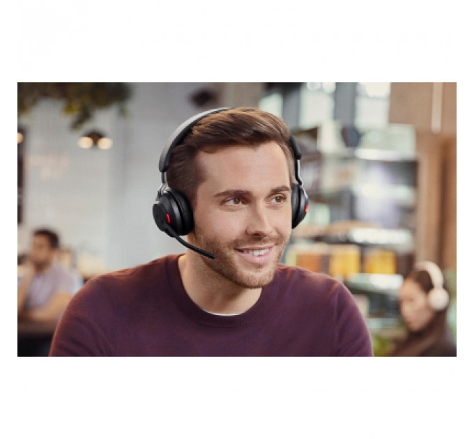 Навушники Jabra Evolve 2 65 Link380c MS Stereo Stand Black (26599-999-889)