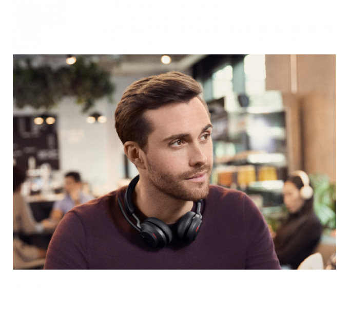 Навушники Jabra Evolve 2 65 Link380c MS Stereo Stand Black (26599-999-889)
