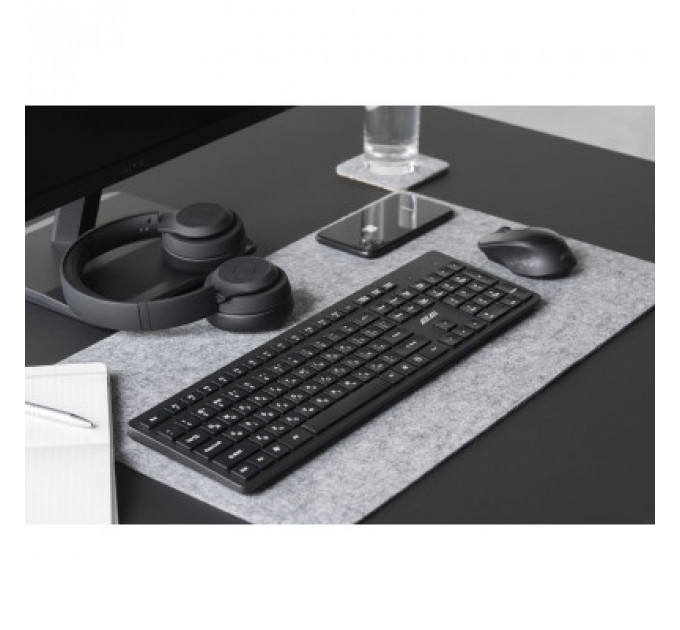 Клавіатура 2E KS260 Wireless Black (2E-KS260WB)
