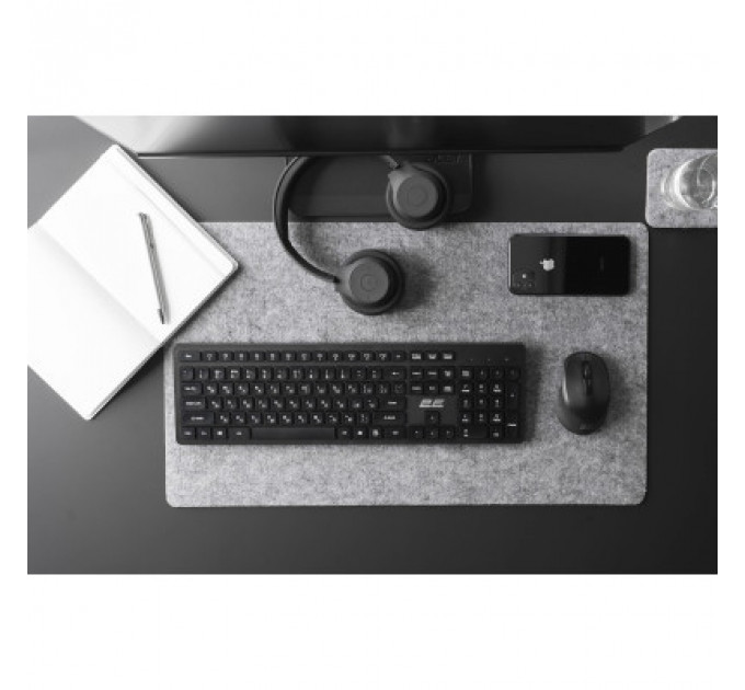 Клавіатура 2E KS260 Wireless Black (2E-KS260WB)