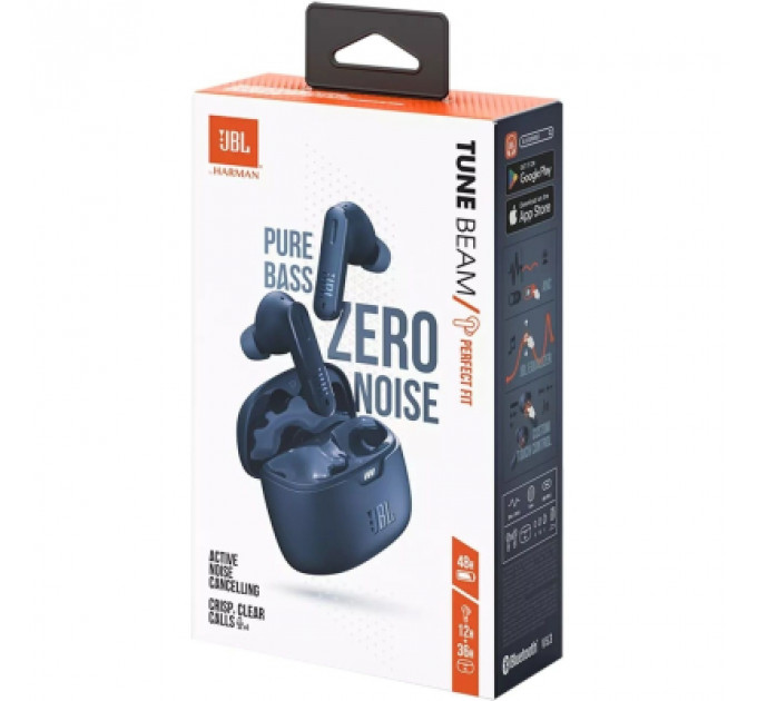 Навушники JBL Tune Beam Blue (JBLTBEAMBLU)
