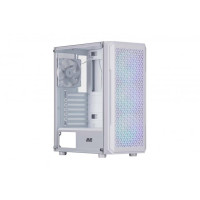 Корпус 2E Gaming Hexagon G338W, без БЖ, 2xUSB 3.0, 1xUSB Type-C, 1x120mm, 3x120mm ARGB, TG Side Panel, AT (2E-G338W)