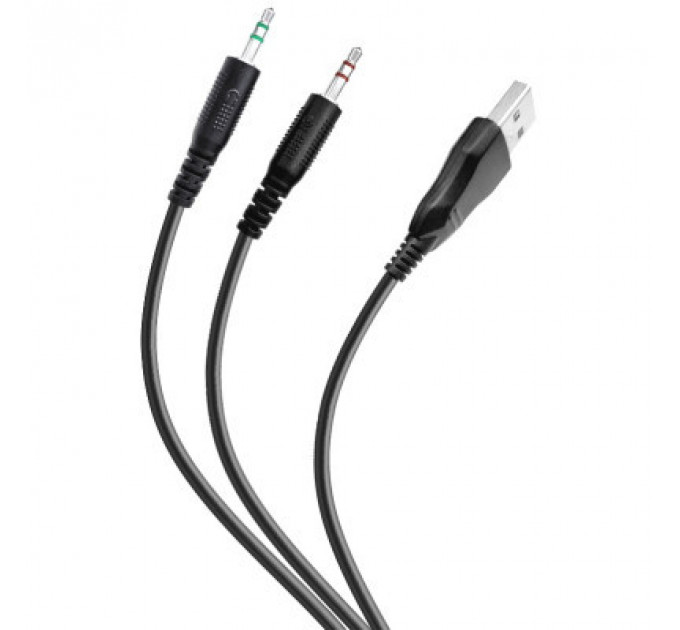 Навушники Havit HV-H2011D USB + 3.5мм (HV-H2011D)
