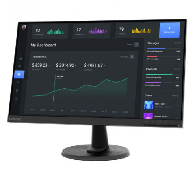 Монітор Lenovo D24-40 (67A2KAC6UA)