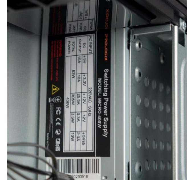 Корпус Prologix E106 Slim 400W