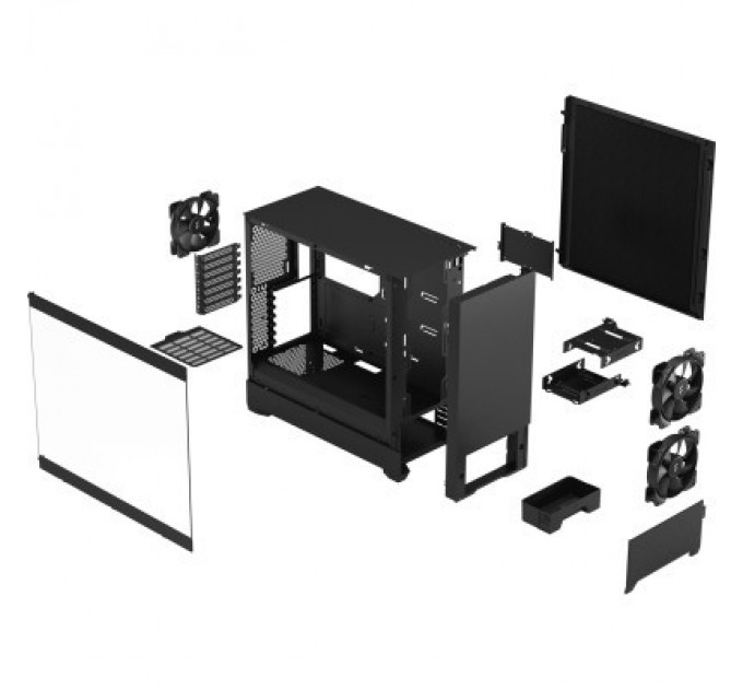 Fractal Design Корпус Fractal Design Pop Silent Black TG Clear Tint (FD-C-POS1A-02)