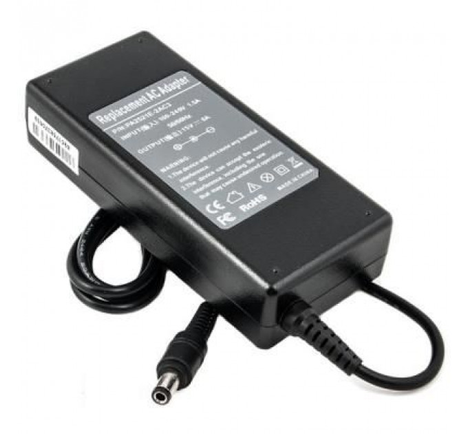 Блок живлення до ноутбуку PowerPlant TOSHIBA 220V, 15V 90W 6A (6.3*3.0) (TO90C6330)