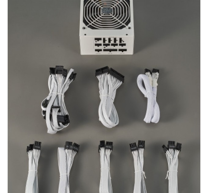 CoolerMaster Блок живлення CoolerMaster 1250W MWE Gold 1250 - V2 ATX 3.0 White Version (MPE-C501-AFCAG-3GEU)