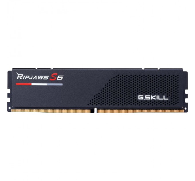 G.Skill Модуль пам'яті для комп'ютера DDR5 48GB (2x24GB) 5600 MHz Ripjaws S5 Black G.Skill (F5-5600J4040D24GX2-RS5K)