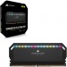Corsair Модуль пам'яті для комп'ютера DDR5 64GB (2x32GB) 6000 MHz Dominator Platinum RGB Black Corsair (CMT64GX5M2B6000C40)