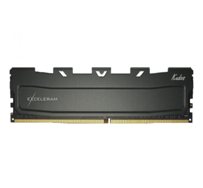 eXceleram Модуль пам'яті для комп'ютера DDR4 16GB 3200 MHz Black Kudos eXceleram (EKBLACK4163216X)
