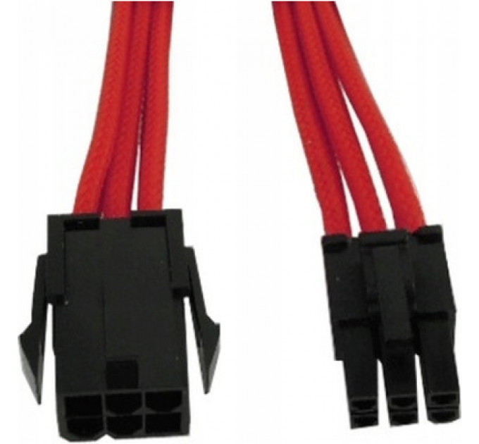 Кабель Gelid Solutions 6-pin PCI-E, 30см червоний (CA-6P-04)