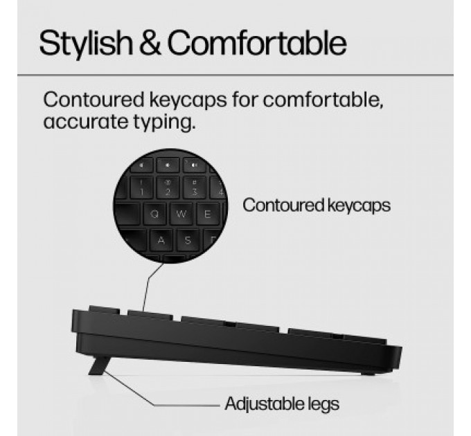 Клавіатура HP 450 Programmable Wireless UA Black (4R184AA)