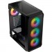 Logic concept Корпус Logic concept PORTOS MESH+GLASS ARGB fans 4x120mm BLACK (AT-PORTOS-10-0000000-0002)