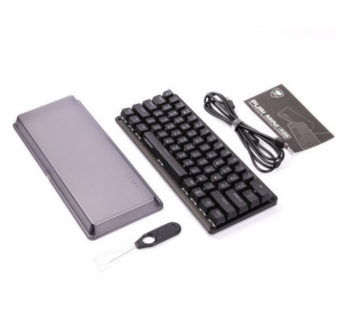 Клавіатура Cougar Puri Mini RGB USB Black (Puri Mini RGB)