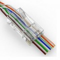 Merlion Конектор RJ45 cat.5e, наскрізні отвори, 50 шт Merlion (10565)