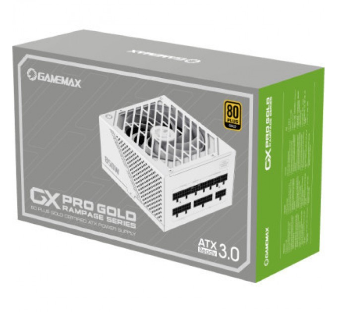 Gamemax Блок живлення Gamemax 1250W (GX-1250 PRO WT (ATX3.0 PCIe5.0)