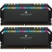 Corsair Модуль пам'яті для комп'ютера DDR5 32GB (2x16GB) 6000 MHz Dominator Platinum RGB Black Corsair (CMT32GX5M2B6000C30)