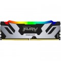 Kingston Fury (ex.HyperX) Модуль пам'яті для комп'ютера DDR5 24GB 6400 MHz Renegade RGB Black Kingston Fury (ex.HyperX) (KF564C32RSA-24)