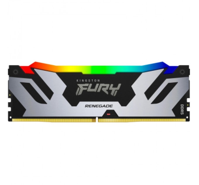 Kingston Fury (ex.HyperX) Модуль пам'яті для комп'ютера DDR5 24GB 6400 MHz Renegade RGB Black Kingston Fury (ex.HyperX) (KF564C32RSA-24)