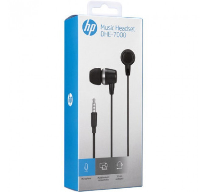 Навушники HP DHE-7000 Black (DHE-7000BK)
