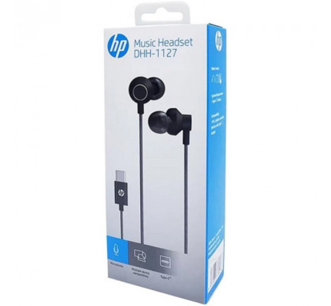 Навушники HP DHH-1127 Type-C Black (DHH-1127)