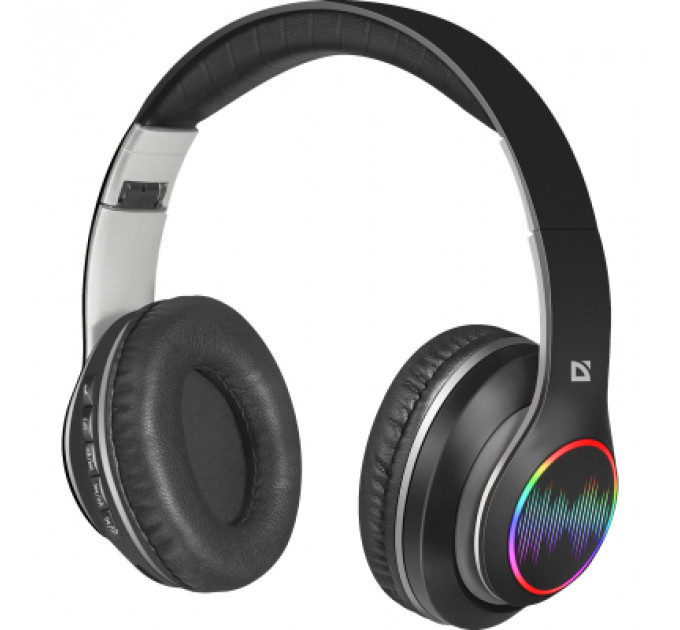 Навушники Defender FreeMotion B545 Bluetooth LED Black (63545)