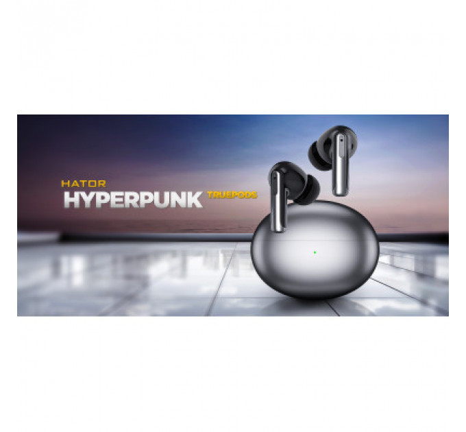 Навушники Hator Hyреrpunk Truepods Black (HTA-430)