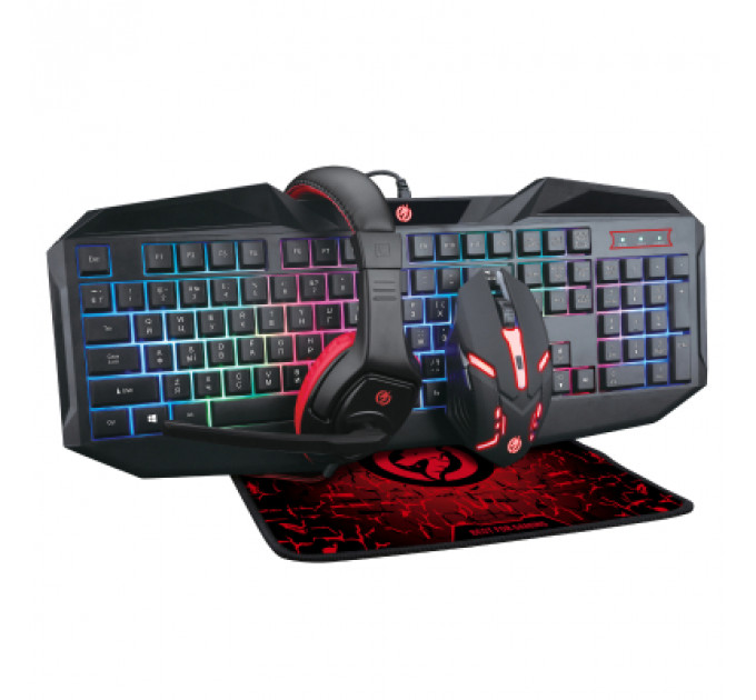 Комплект Piko GX100 4 в 1 USB Black (1283126489792)