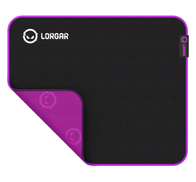 Килимок для мишки Lorgar Main 313 Black/Purple (LRG-GMP313)