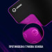 Килимок для мишки Lorgar Main 319 Black/Purple (LRG-GMP319)
