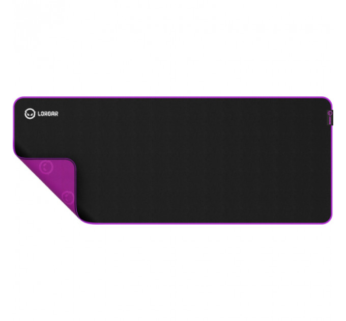 Килимок для мишки Lorgar Main 319 Black/Purple (LRG-GMP319)
