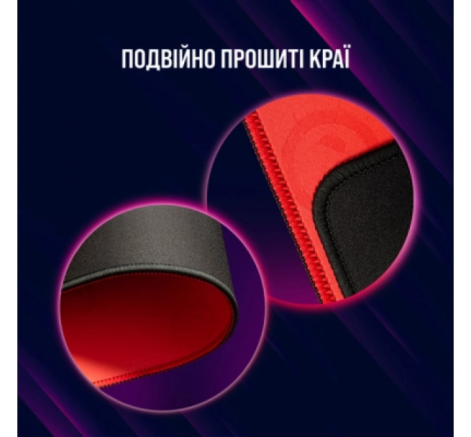 Килимок для мишки Lorgar Main 323 Black/Red (LRG-GMP323)