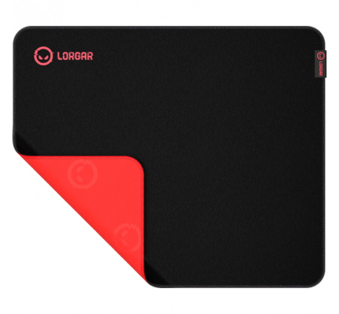Килимок для мишки Lorgar Main 325 Black/Red (LRG-GMP325)