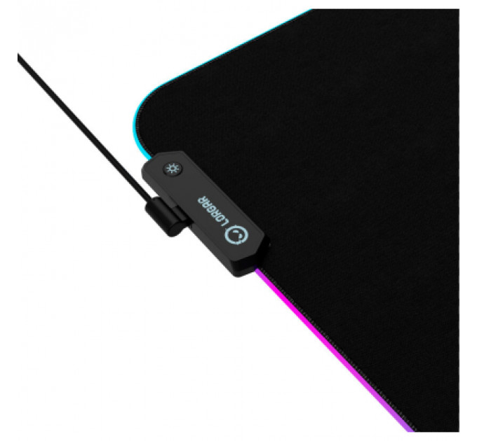 Килимок для мишки Lorgar Steller 913 RGB USB Black (LRG-GMP913)