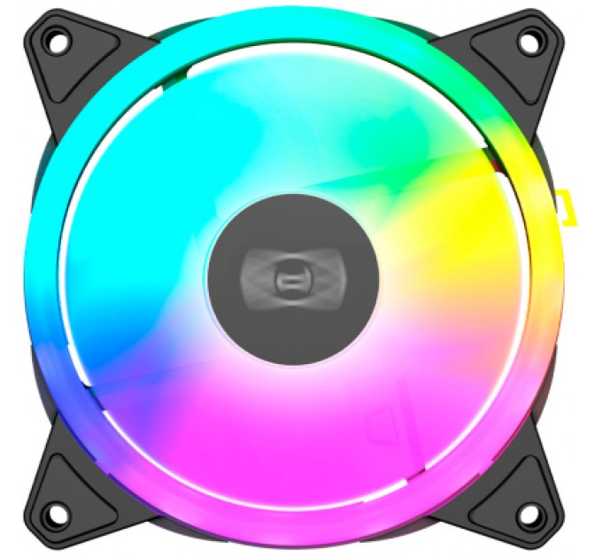 Кулер до корпусу PcCooler F3 T120 ARGB Black