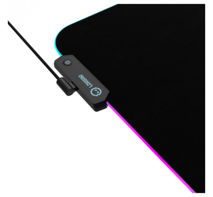 Килимок для мишки Lorgar Steller 919 RGB USB Black (LRG-GMP919)